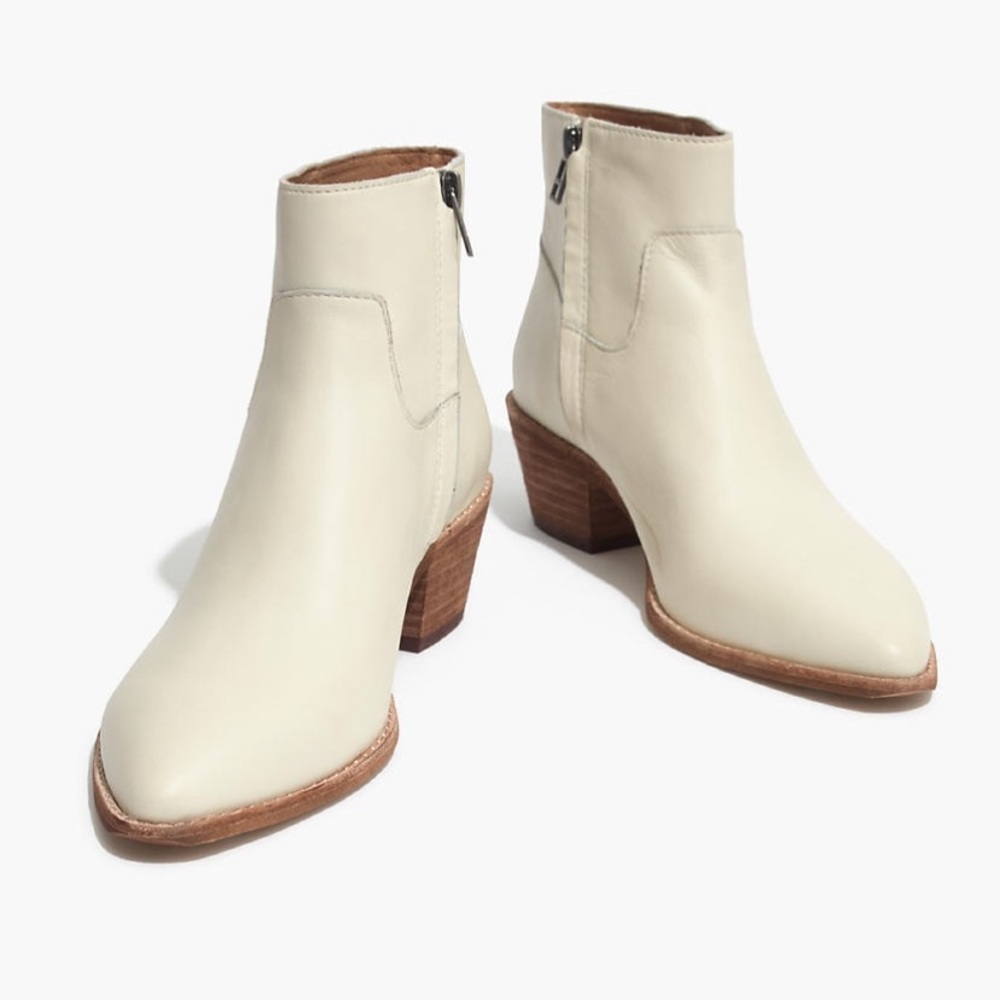 *NWT* Madewell “Charley” Leather Western Boot